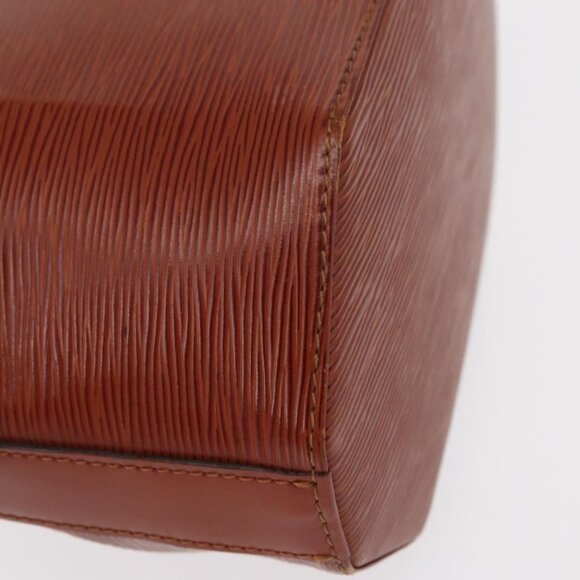 Authentic LOUIS VUITTON Epi Sac de Paul PM Shoulder Bag Brown M80203 LV - Picture 13 of 16
